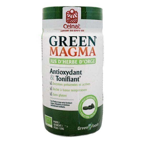 Green Magma bio jus d'herbe d'orge 320 comprimés