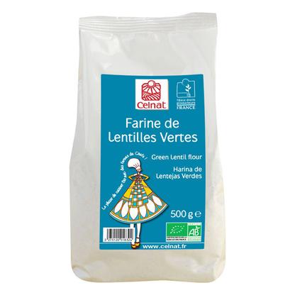 Farine de lentilles vertes bio 500g