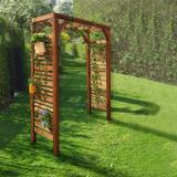 Pergola teintée brun LIGN Z thumbnail