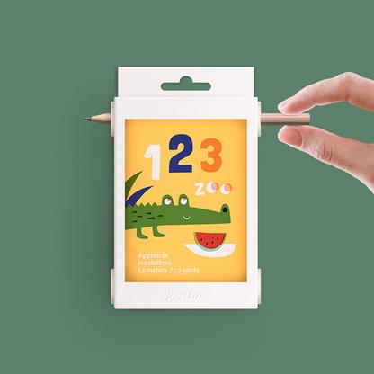 123 ZOO - Livre d'apprentissage