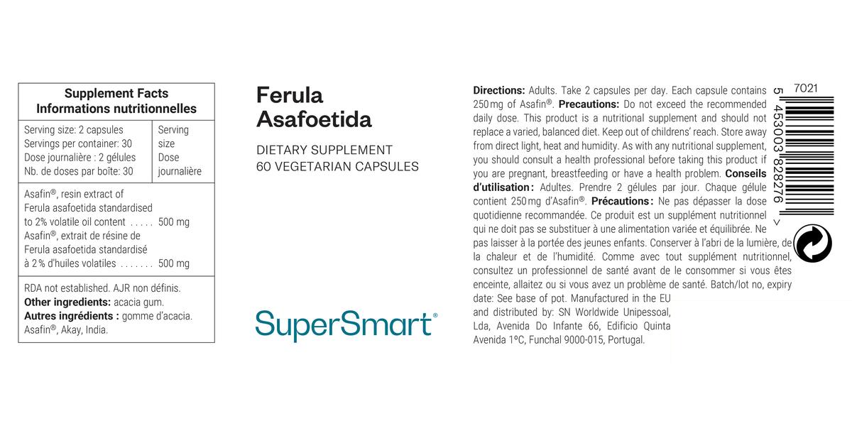 Ferula asafoetida - 60 gélules végétariennes thumbnail
