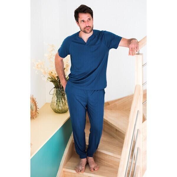 Pantalon de pyjama homme en Coton Bio et TENCEL Sonora thumbnail
