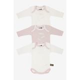 Body manches longues en Coton Bio à motifs plumes (lot de 3) thumbnail