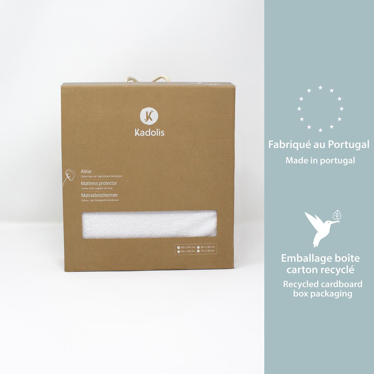Alèse Bébé Imperméable Bouclette Coton Bio thumbnail