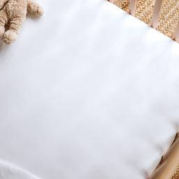 Drap housse pur Coton Bio pour lit bébé