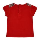 Tee-shirt Burberry - Rouge, 12 mois thumbnail