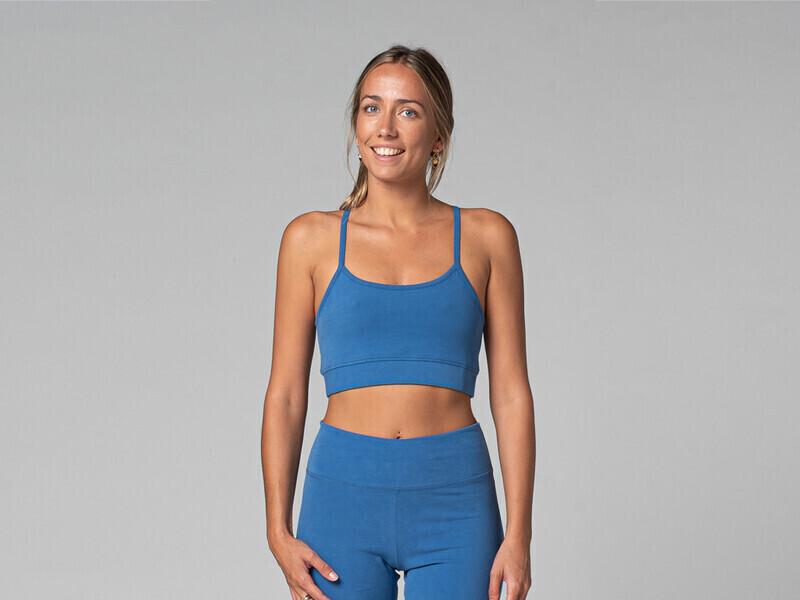 Brassière de yoga Light - BioBleu - XS thumbnail