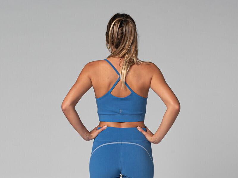 Brassière de yoga Light - BioBleu - XS thumbnail