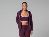 Sweat Capuche Femme - BioPrune - S thumbnail