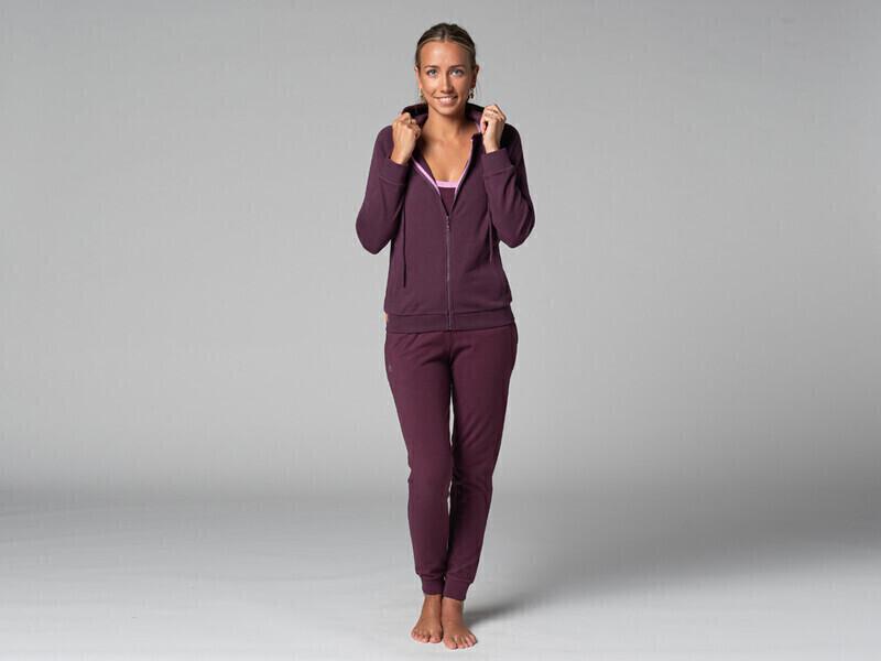 Sweat Capuche Femme - BioPrune - S thumbnail