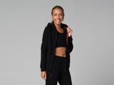 Sweat Capuche Femme - BioNoir - M thumbnail