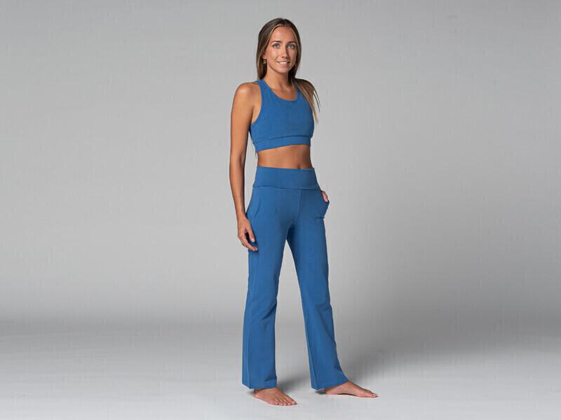 Pantalon de yoga femme Confort - BioBleu - L