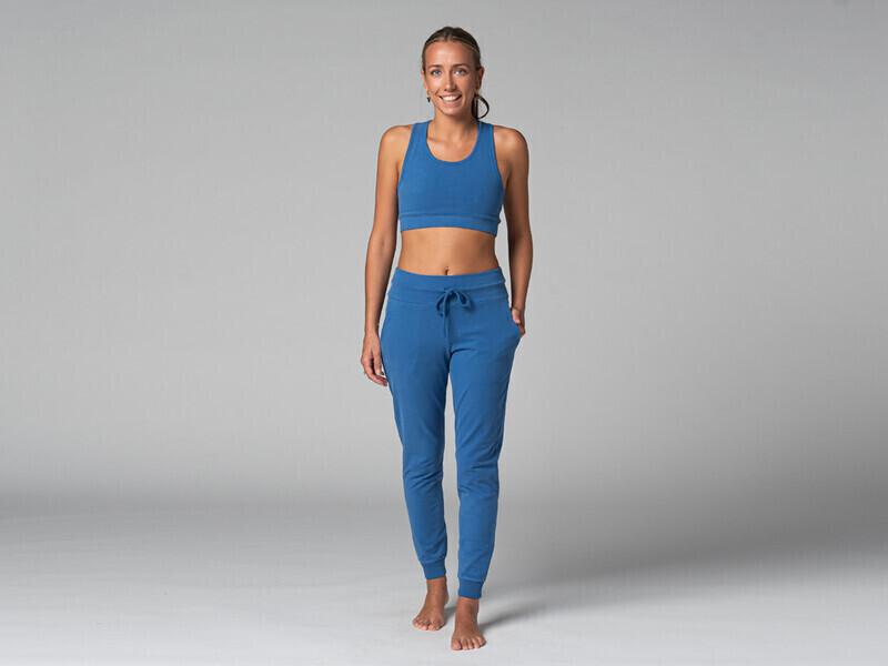 Pantalon de Yoga femme Jogg - BioBleu - XS