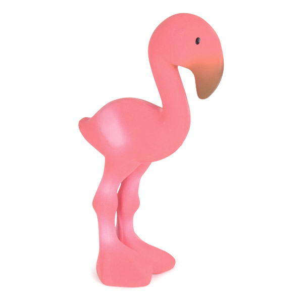 jouet hochet flamant